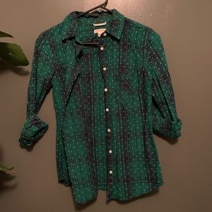 Mossimo button down plaid
